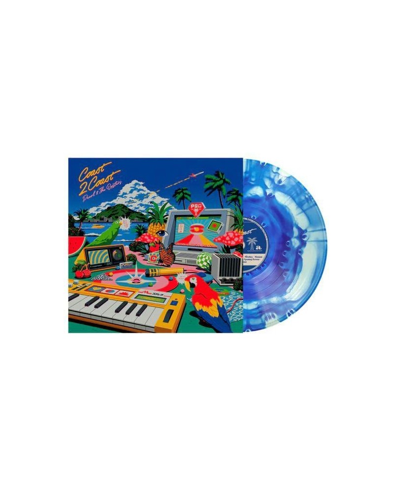 Pearl & The Oysters Coast 2 Coast (Blue Wave Vinyl Record) $9.60 Vinyl
