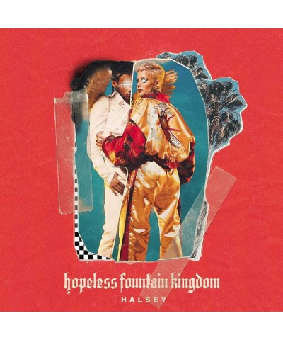 Halsey Hopeless Fountain Kingdom (Cloudy Clear With Teal Splatter Vinyl) Vinyl Record $10.99 Vinyl