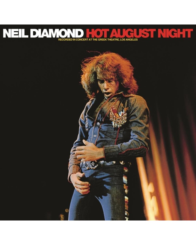 Neil Diamond HOT AUGUST NIGHT (CRYSTAL CLEAR VINYL/2LP) Vinyl Record $15.20 Vinyl
