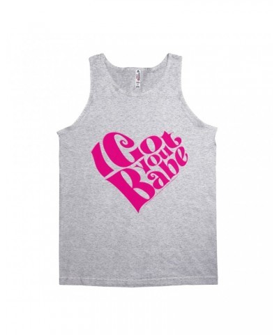 Sonny & Cher Unisex Tank Top | I Got You Babe Heart Image Shirt $5.03 Shirts