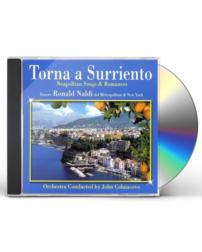 Ronald Naldi TORNA A SURRIENTO 2 CD $22.05 CD