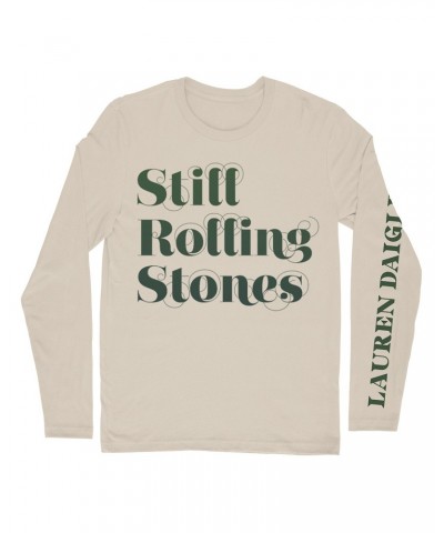 Lauren Daigle Still Rolling Stones Long Sleeve T-Shirt $8.15 Shirts