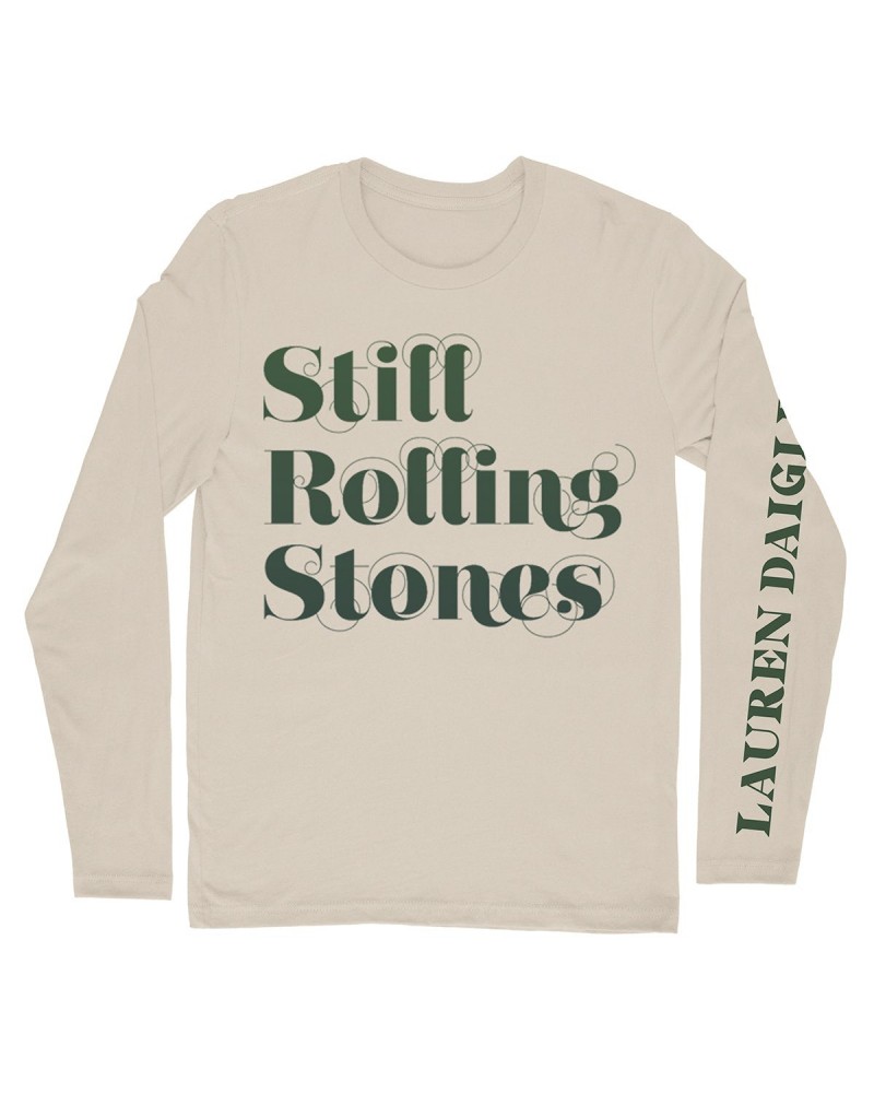 Lauren Daigle Still Rolling Stones Long Sleeve T-Shirt $8.15 Shirts