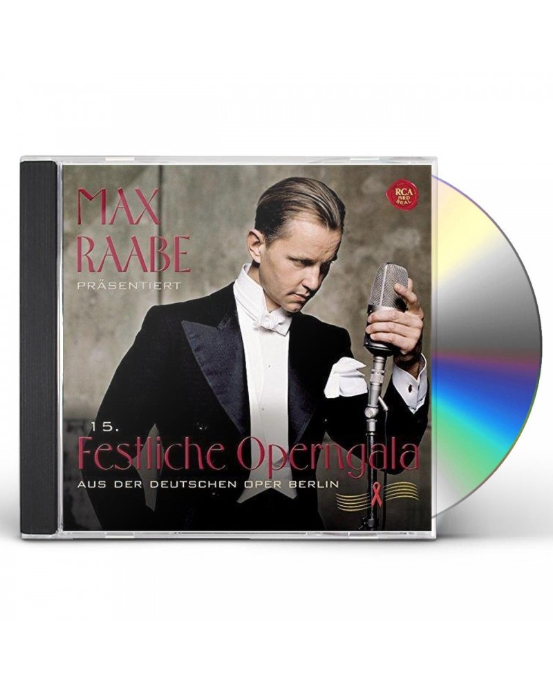 Max Raabe 15 FFESTLISCHE OPERNGALA DER DEUTSCHEN AIDS CD $20.40 CD