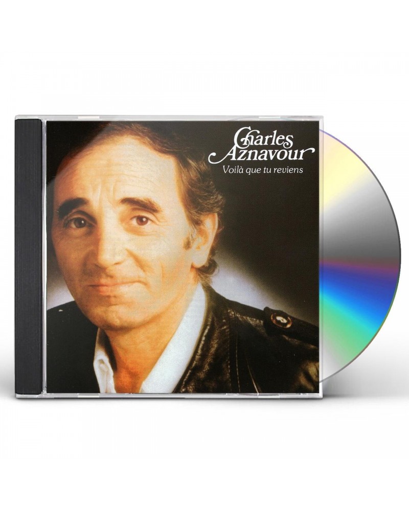 Charles Aznavour VOILA QUE TU REVIENS CD $12.85 CD
