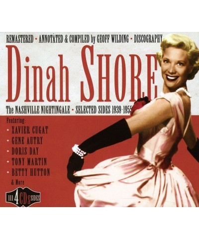 Dinah Shore NASHVILLE NIGHTINGALE CD $12.59 CD