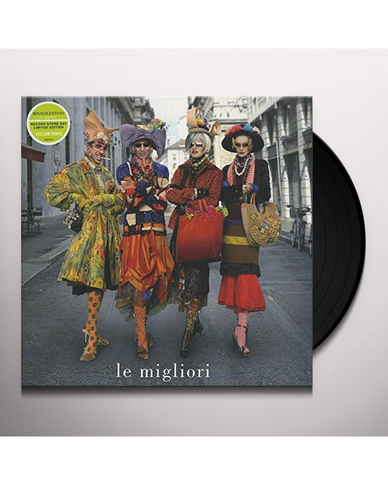 MINACELENTANO LE MIGLIORI VRS 2 (YELLOW VINYL) Vinyl Record $6.28 Vinyl