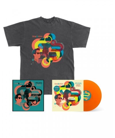 She & Him Melt Away 2nd Edition Screenprinted Version + T-shirt (Ltd 250) $14.39 Shirts