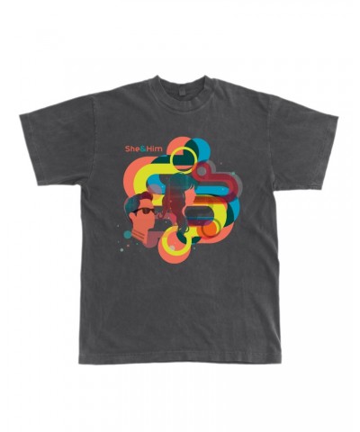 She & Him Melt Away 2nd Edition Screenprinted Version + T-shirt (Ltd 250) $14.39 Shirts