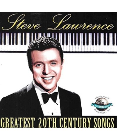 Steve Lawrence GREATEST 20TH CENTURY SONGS CD $8.39 CD