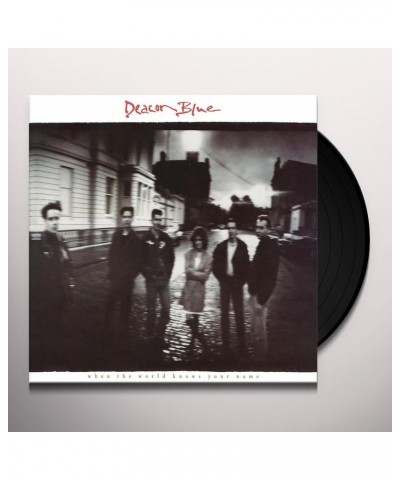 Deacon Blue When the World Knows Your Name Vinyl Record $16.44 Vinyl