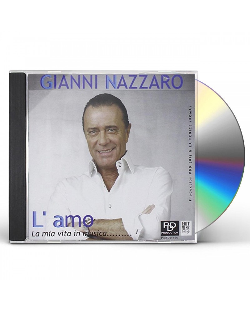 Gianni Nazzaro L'AMO-LA MIA VITA IN MUSIC CD $14.70 CD