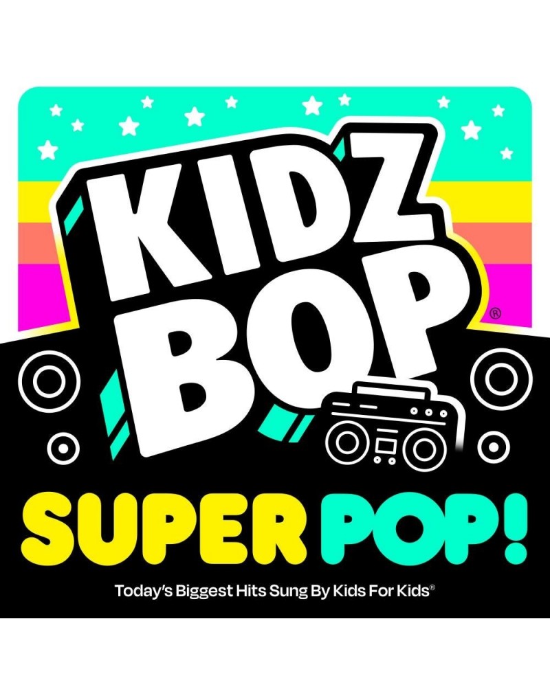Kidz Bop Super Pop! (Sea Glass LP) Vinyl Record $12.17 Vinyl