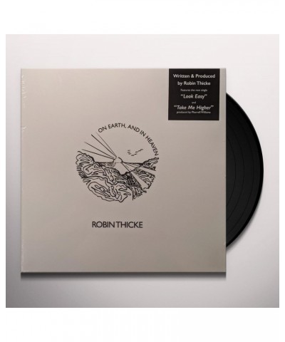 Robin Thicke ON EARTH & IN HEAVEN Vinyl Record $10.65 Vinyl