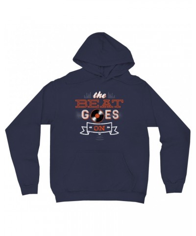 Music Life Hoodie | The Beat Goes On Hoodie $7.76 Sweatshirts