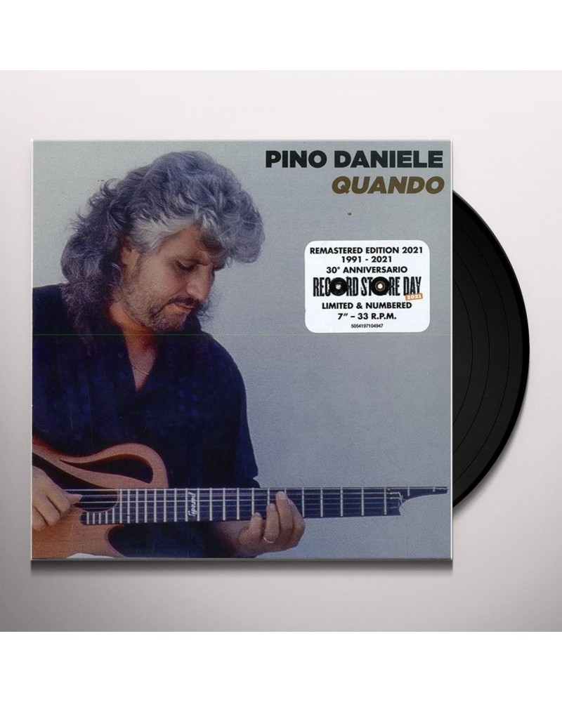 Pino Daniele QUANDO / O SSAJE COMME FA O CORE Vinyl Record $8.35 Vinyl