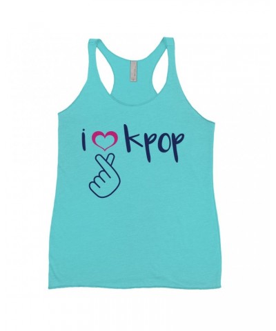 Music Life Ladies' Tank Top | I Heart Kpop Shirt $5.58 Shirts