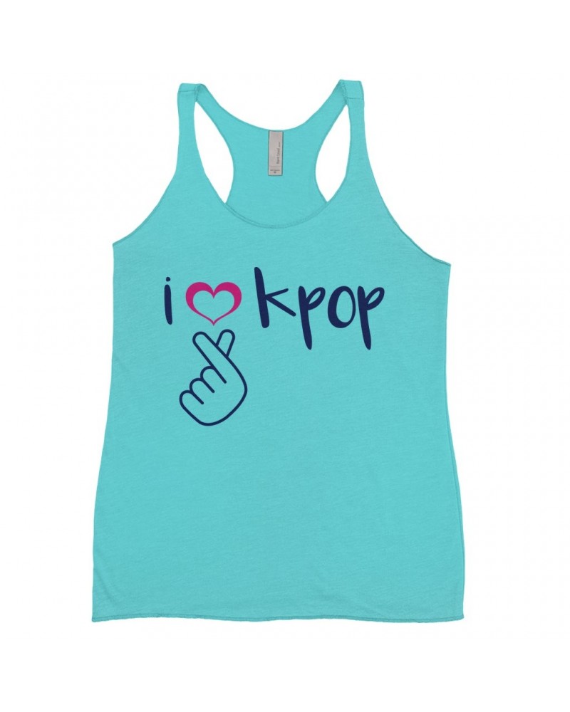 Music Life Ladies' Tank Top | I Heart Kpop Shirt $5.58 Shirts