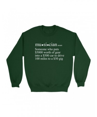 Music Life Sweatshirt | Musician Definition Sweatshirt $12.53 Sweatshirts