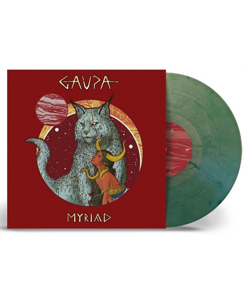 GAUPA Myriad Green Marble Vinyl Record $11.40 Vinyl