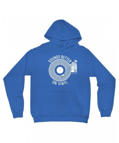 Music Life Hoodie | Vinyl Sounds Better Hoodie $11.65 Sweatshirts
