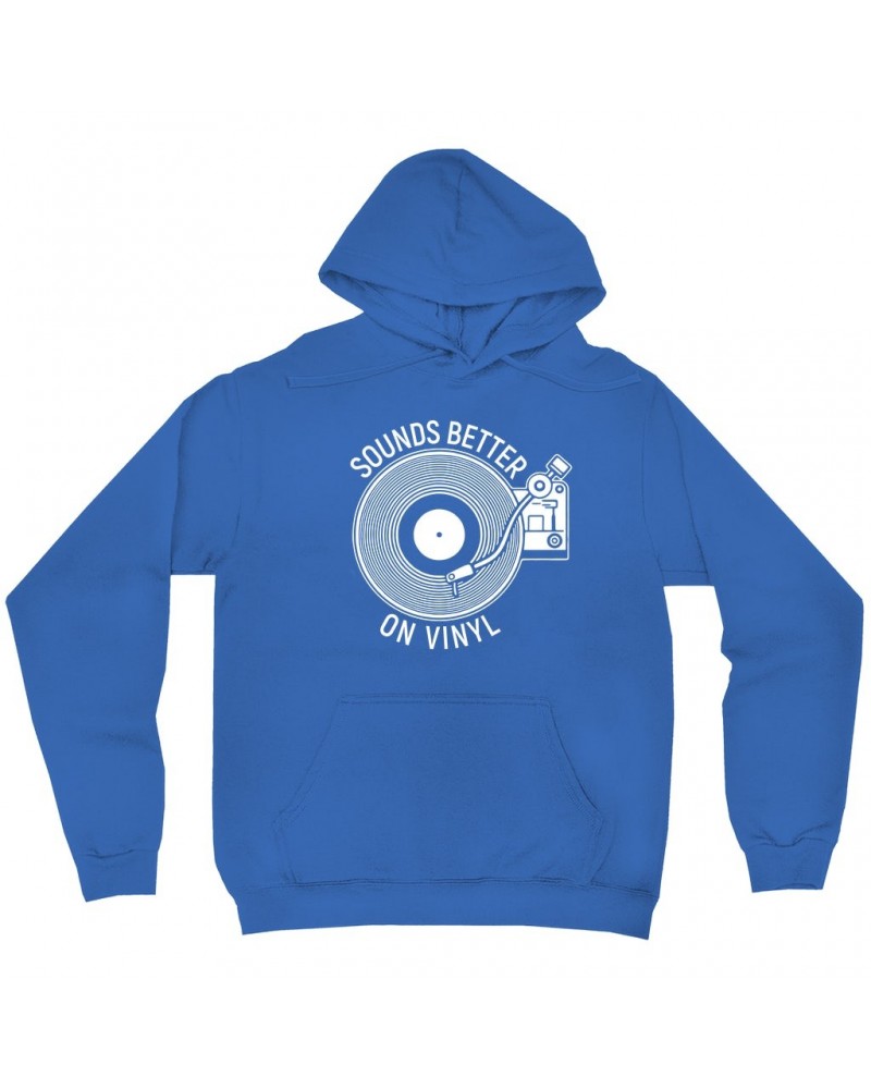 Music Life Hoodie | Vinyl Sounds Better Hoodie $11.65 Sweatshirts