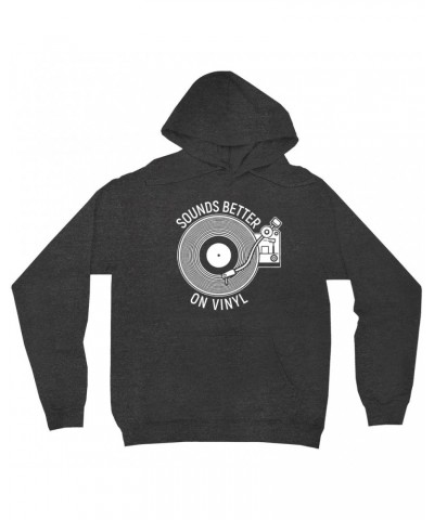 Music Life Hoodie | Vinyl Sounds Better Hoodie $11.65 Sweatshirts