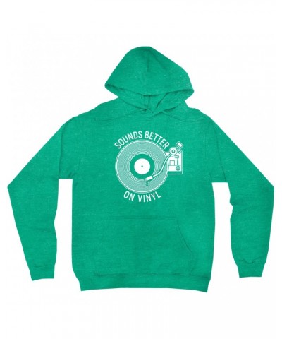 Music Life Hoodie | Vinyl Sounds Better Hoodie $11.65 Sweatshirts