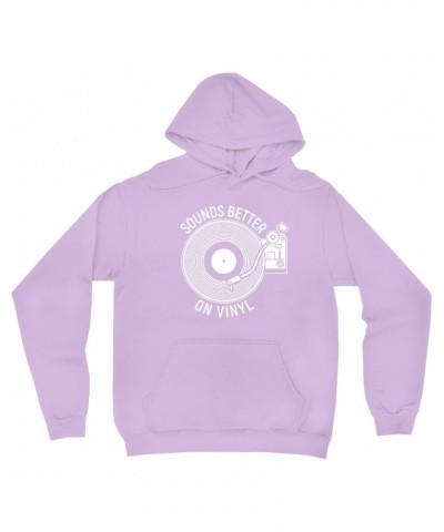 Music Life Hoodie | Vinyl Sounds Better Hoodie $11.65 Sweatshirts