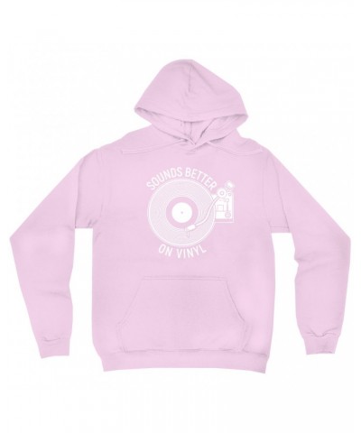 Music Life Hoodie | Vinyl Sounds Better Hoodie $11.65 Sweatshirts