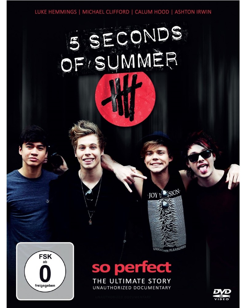 5 Seconds of Summer DVD - So Perfect The Ultimate Story $10.79 Videos
