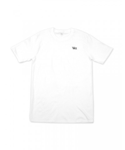 Wet White Embroidered T-Shirt $9.67 Shirts