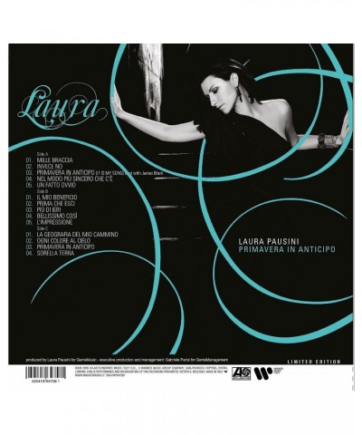 Laura Pausini Primavera In Anticipo Vinyl Record $10.00 Vinyl