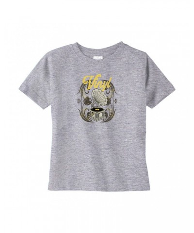 Music Life Toddler T-shirt | Only Vintage Vinyl Toddler Tee $55.73 Shirts