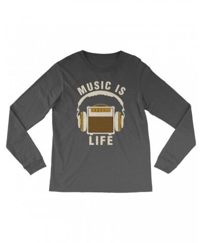 Music Life Long Sleeve Shirt | Music Amps Life Shirt $3.52 Shirts