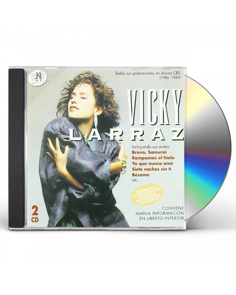 Vicky Larraz TODAS SUS GRABACIONES EN DISCOS CBS (1986-1989) CD $11.03 CD