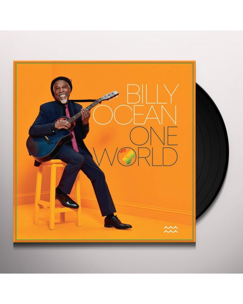 Billy Ocean ONE WORLD Vinyl Record $6.90 Vinyl