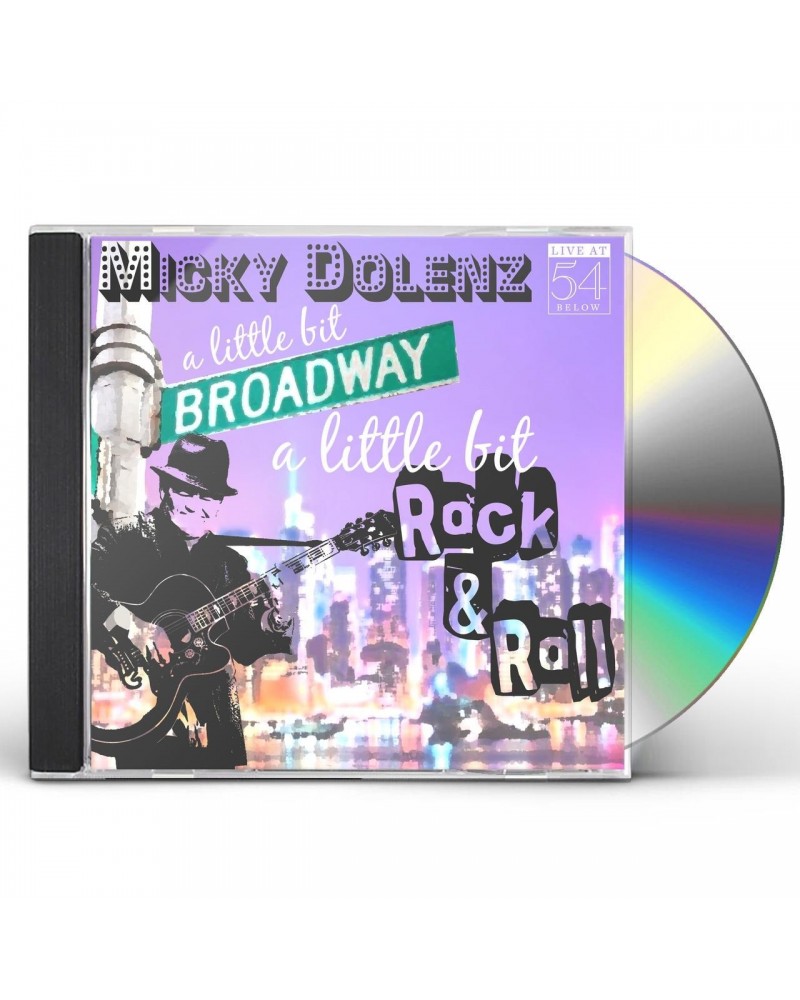 Micky Dolenz A LITTLE BIT BROADWAY A LITTLE BIT ROCK & ROLL CD $8.65 CD