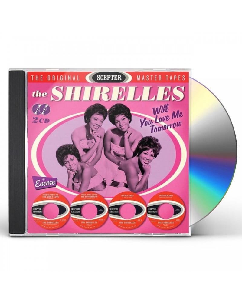 The Shirelles WILL YOU LOVE ME TOMORROW CD $12.09 CD