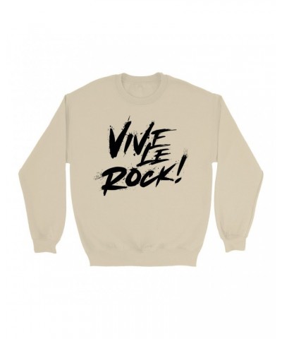Music Life Sweatshirt | Vive Le Rock Sweatshirt $3.90 Sweatshirts