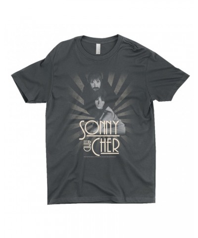 Sonny & Cher T-Shirt | The Two Of Us Burst Design Shirt $15.90 Shirts