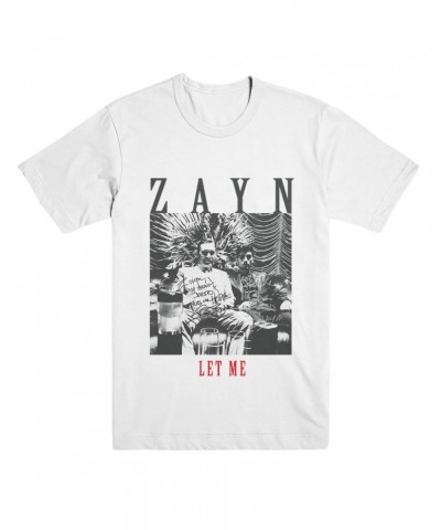 ZAYN Let Me Tee (White) $12.91 Shirts