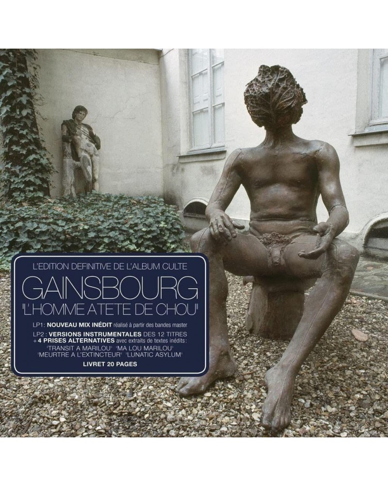 Serge Gainsbourg L'Homme A Tete De Chou Vinyl Record $29.98 Vinyl