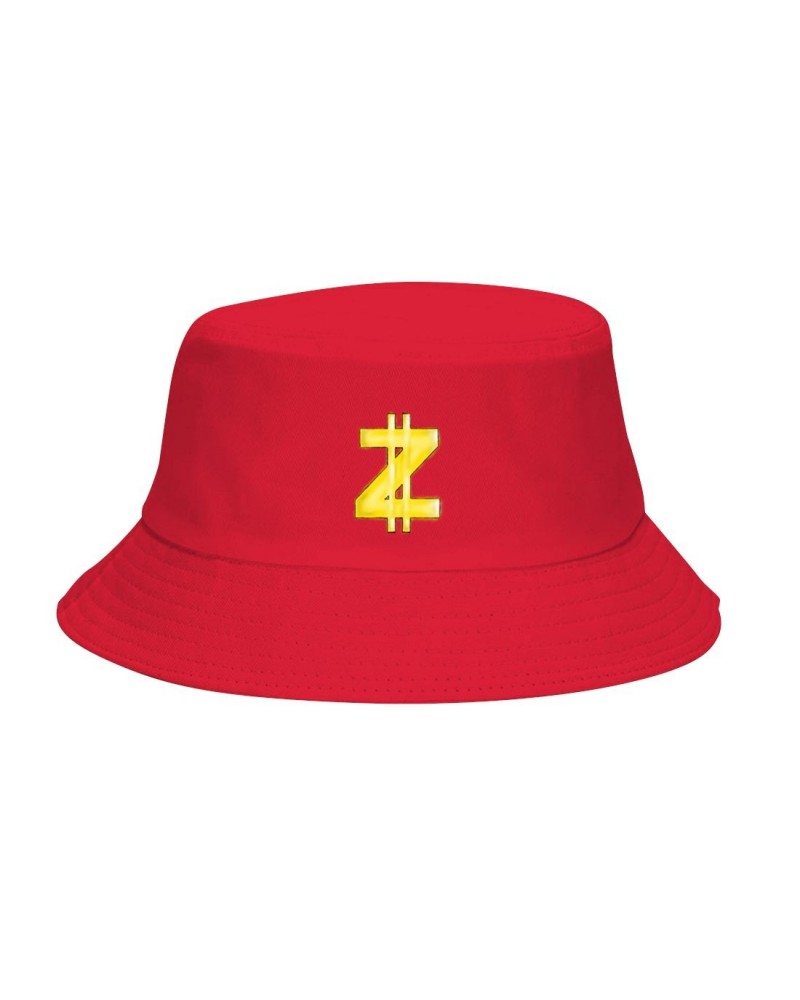 Zoe Wees Z Logo Bucket Hat - Red $11.46 Hats