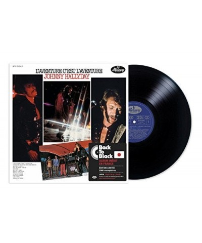 Johnny Hallyday L'AVENTURE C'EST L'AVENTURE Vinyl Record $4.67 Vinyl