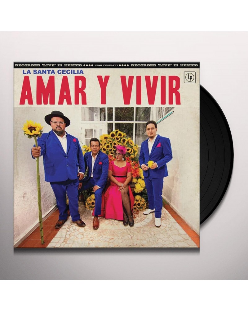 La Santa Cecilia Amar Y Vivir Vinyl Record $12.92 Vinyl