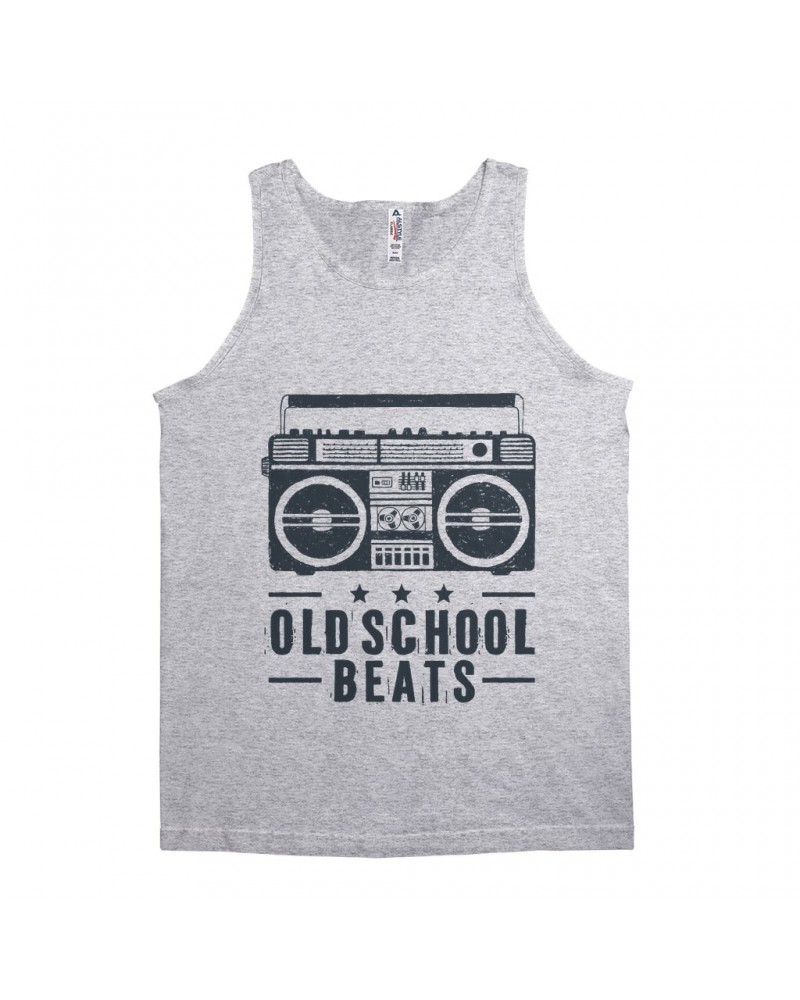 Music Life Unisex Tank Top | Old School Beats Shirt $4.35 Shirts